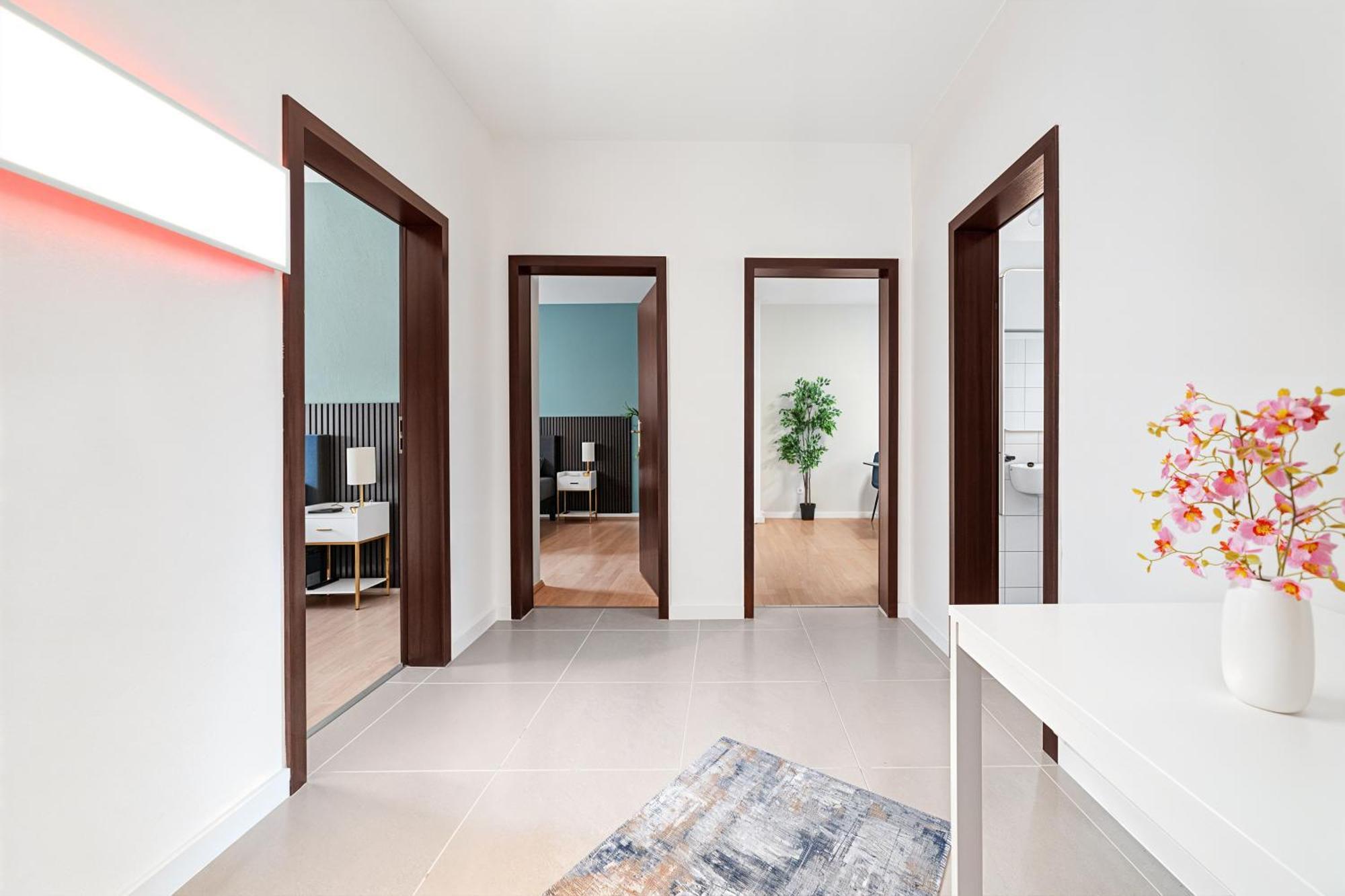 Smart Home - Essen - Perfect For 5 Guests! Central - Balcony - Netflix - Free Parking Zone Exterior photo